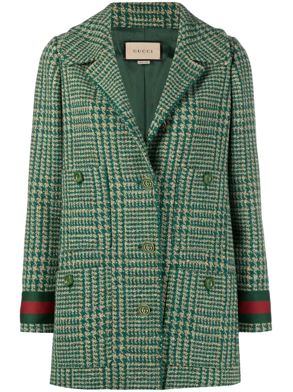 green gucci coat