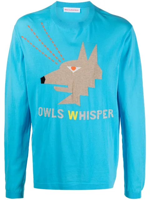 Walter Van Beirendonck Pre-Owned playera Owl