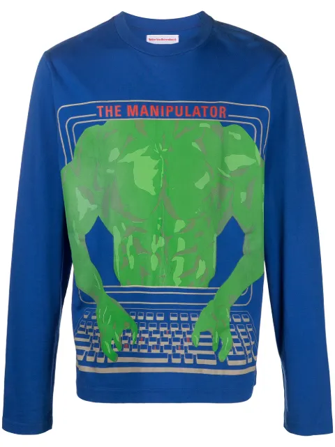 Walter Van Beirendonck Pre-Owned Computer long-sleeved T-shirt