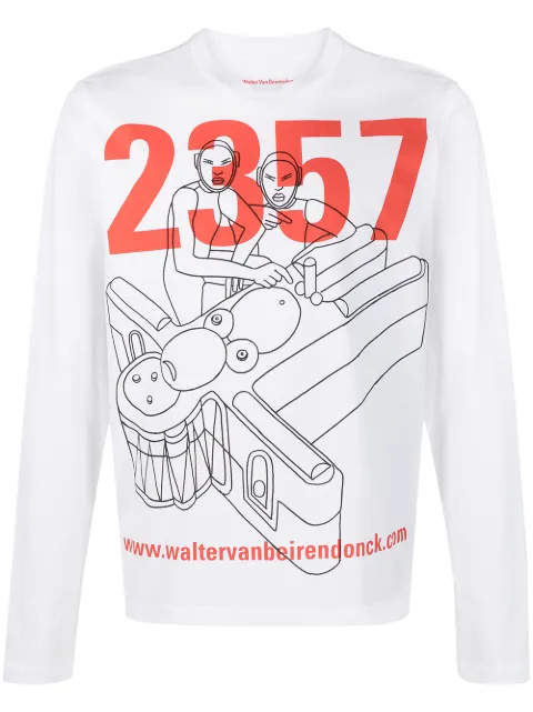 Walter Van Beirendonck Pre-Owned 2357 long-sleeved T-shirt