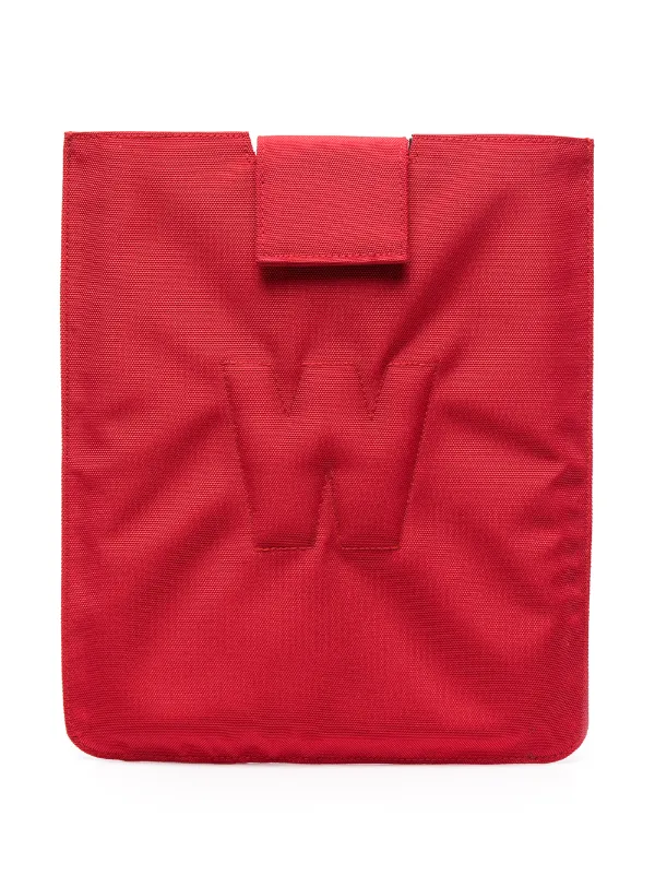 Walter Van Beirendonck Pre-owned X Chris & Tibor Ipad Case in Red