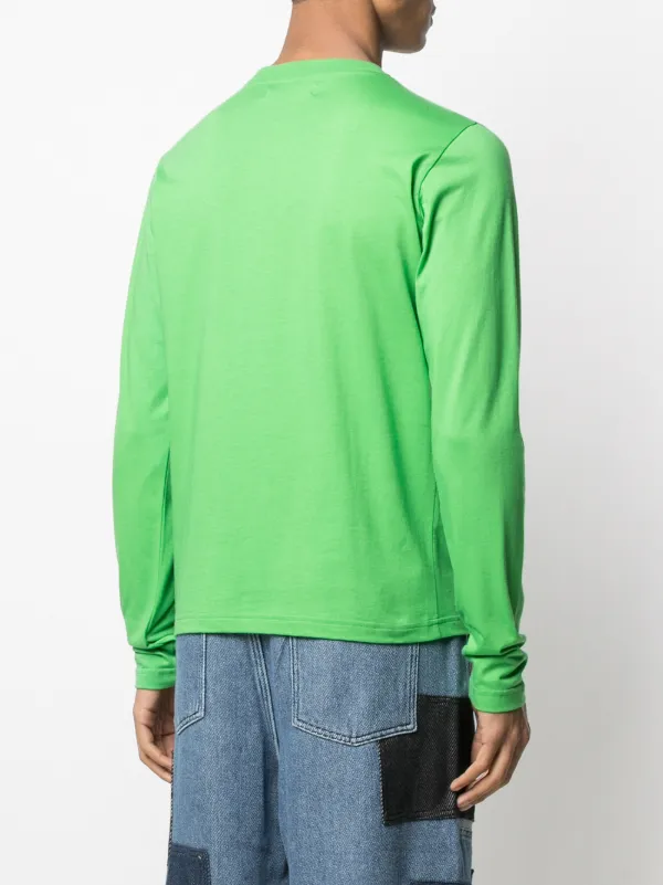 Walter Van Beirendonck Pre-Owned Gun long-sleeved T-shirt | Green