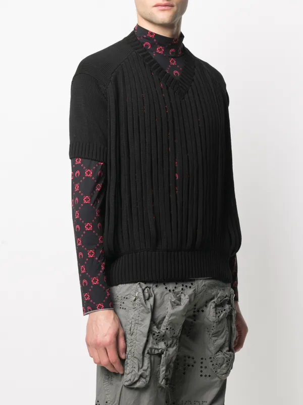 Walter Van Beirendonck Hyper Art Knit Sweater | Garmentory