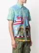 Walter Van Beirendonck Pre-Owned Flag short-sleeved shirt