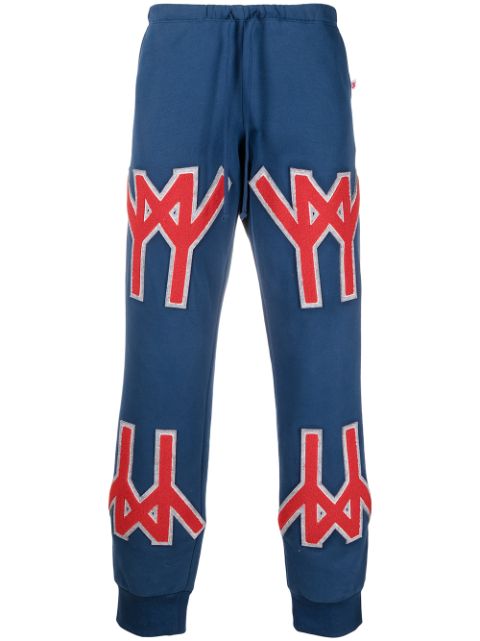 Walter Van Beirendonck Pre-Owned patch detailing track pants