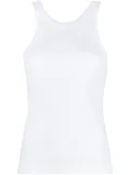 TOTEME Espera ribbed vest - White