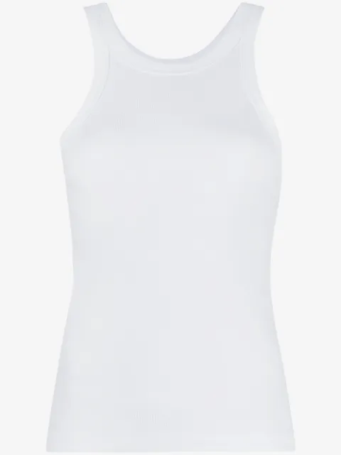TOTEME curved rib tank white
