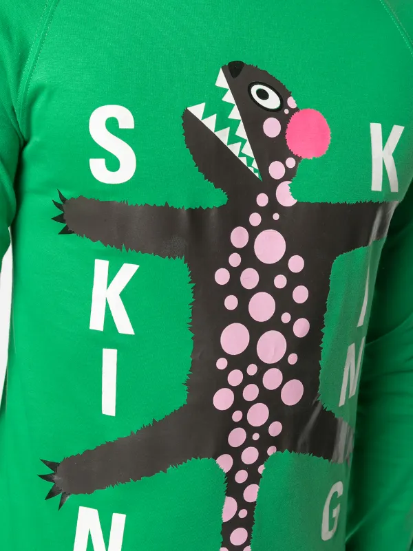 【関税込み】Walter Van Beirendonck スウェットシャツ green-polyester-walter-van-