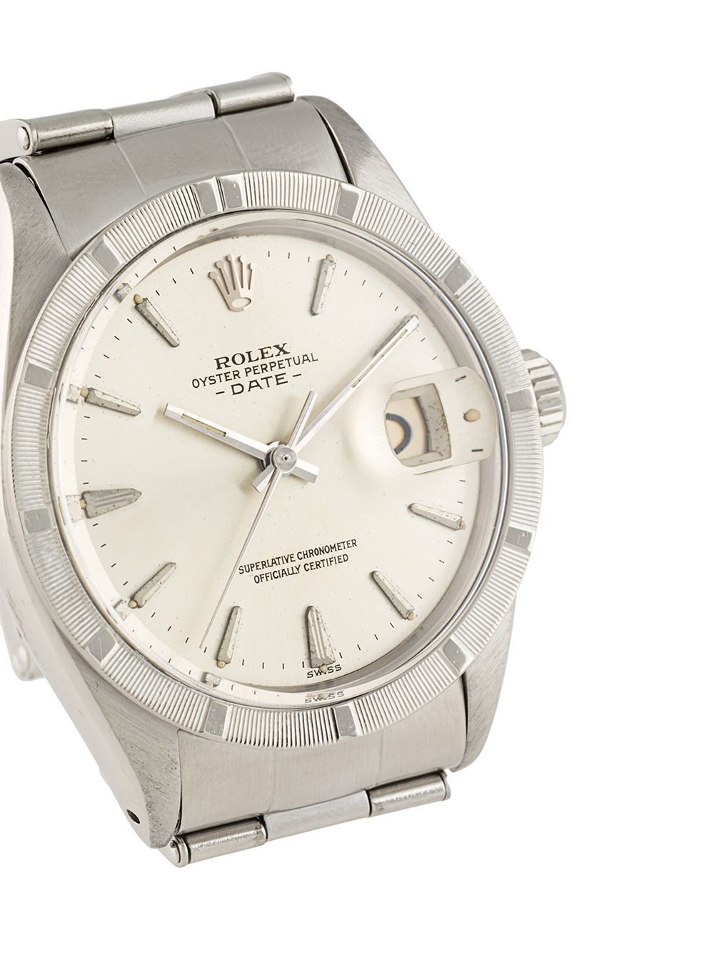 фото Rolex наручные часы oyster perpetual date pre-owned 34 мм