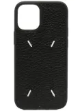 Maison Margiela four-stitch iPhone 12 Mini case - Black