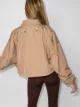 Fendi logo-embossed cropped jacket