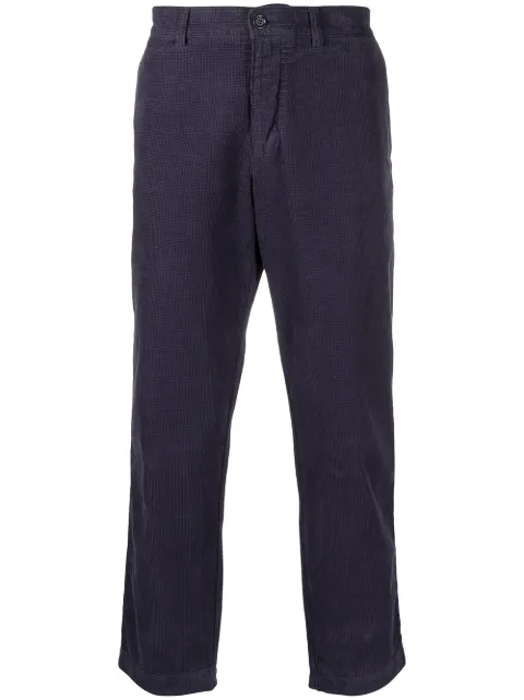 YMC pantalon court à taille mi-haute