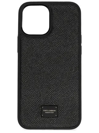 Dolce & Gabbana logo-plaque iPhone 12 Max Case - Farfetch