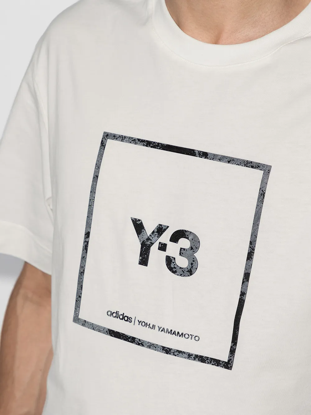 фото Y-3 футболка с короткими рукавами и логотипом