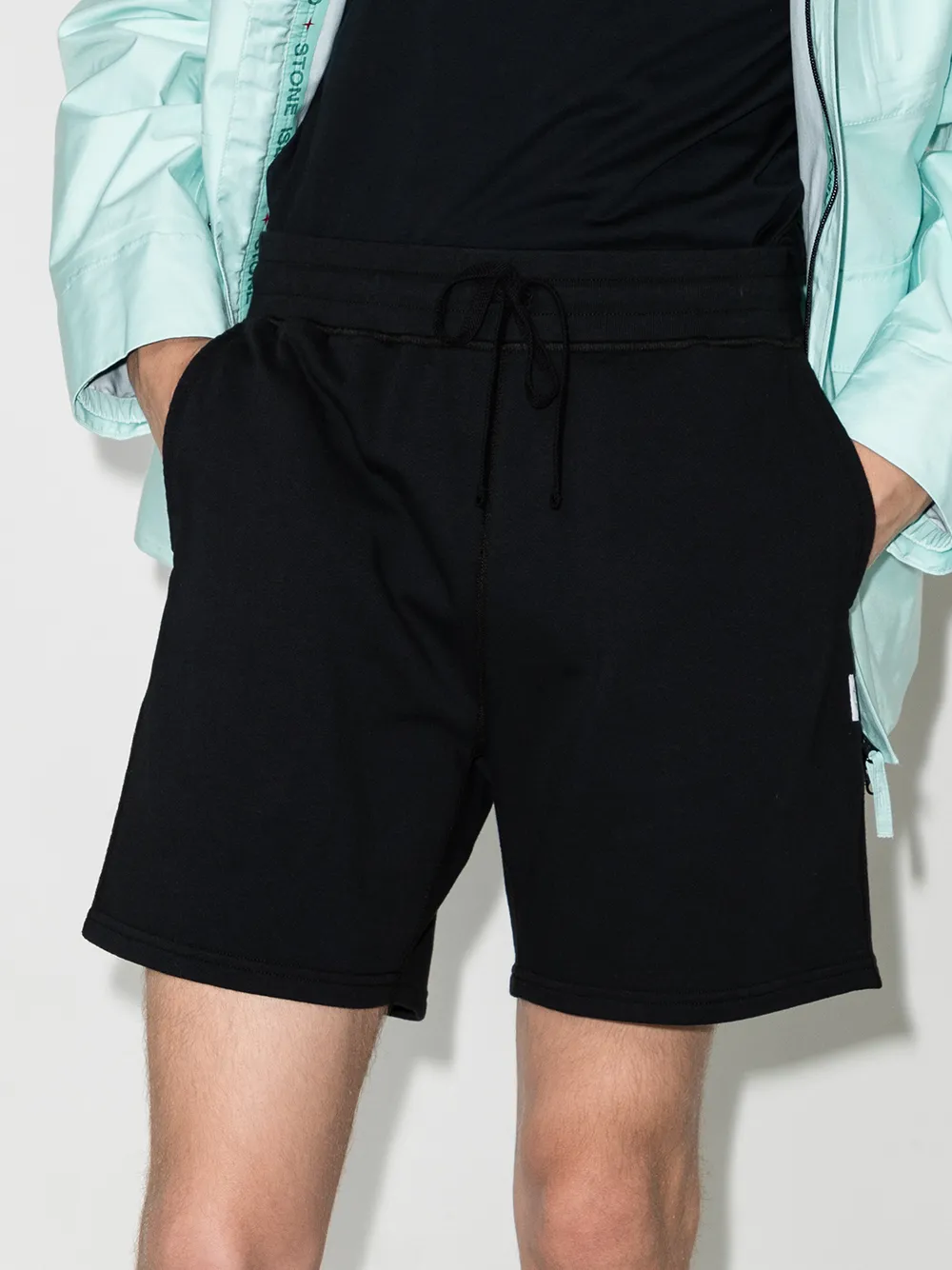 Reigning Champ Trainingsshorts met trekkoord - Zwart