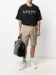 Image 2 of LANVIN logo-embroidered cotton T-shirt