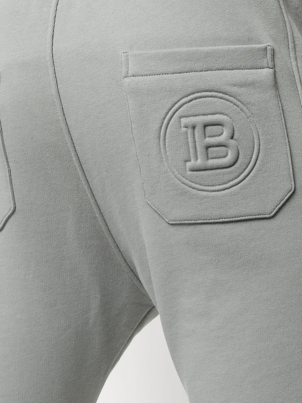 фото Balmain спортивные брюки с тисненым логотипом