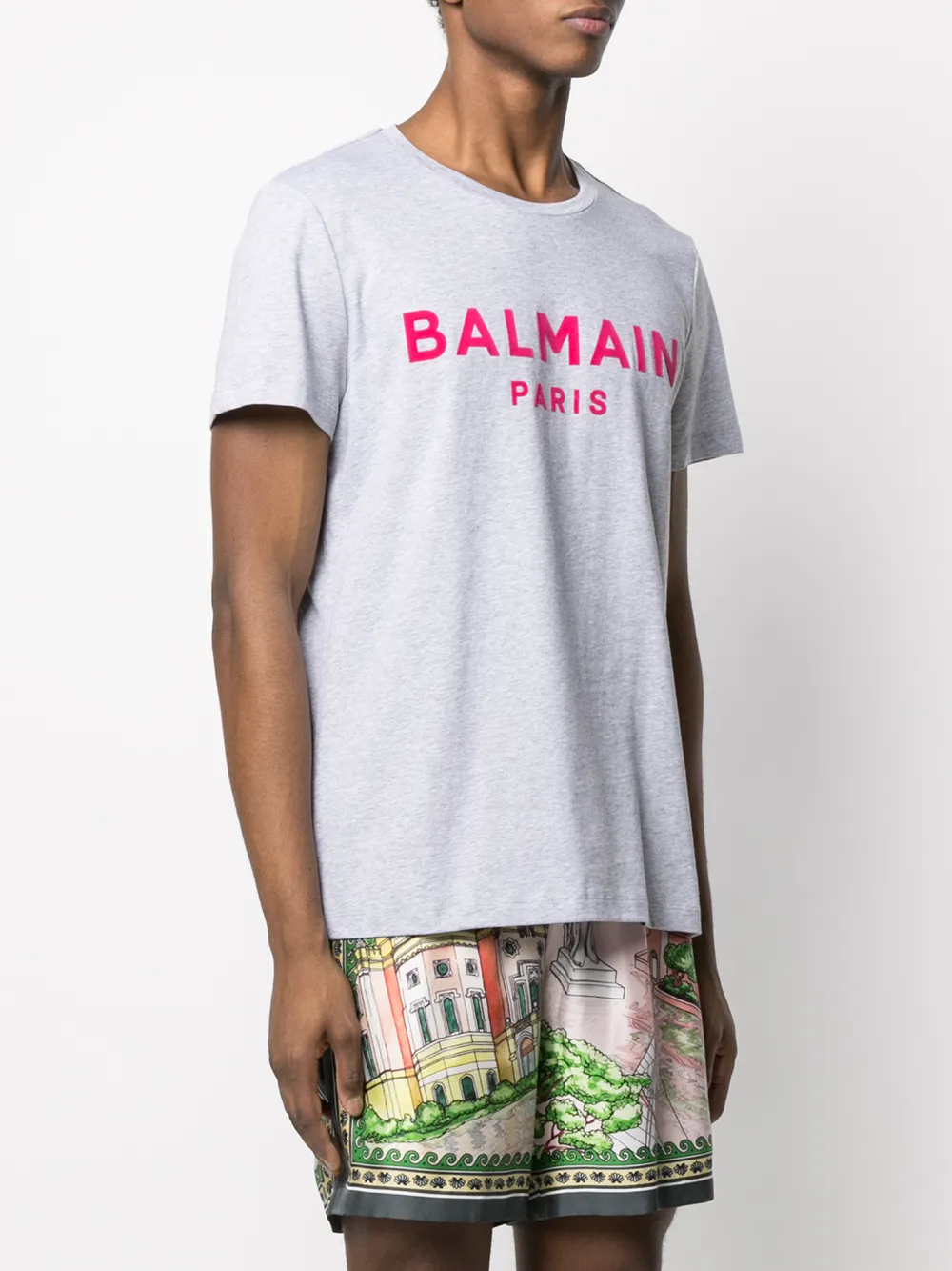 фото Balmain футболка с логотипом