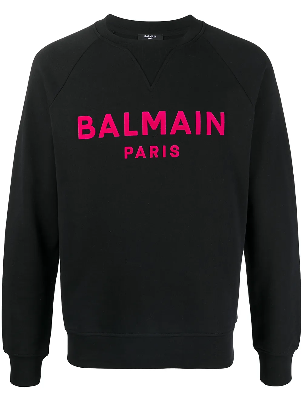 фото Balmain толстовка с длинными рукавами и логотипом
