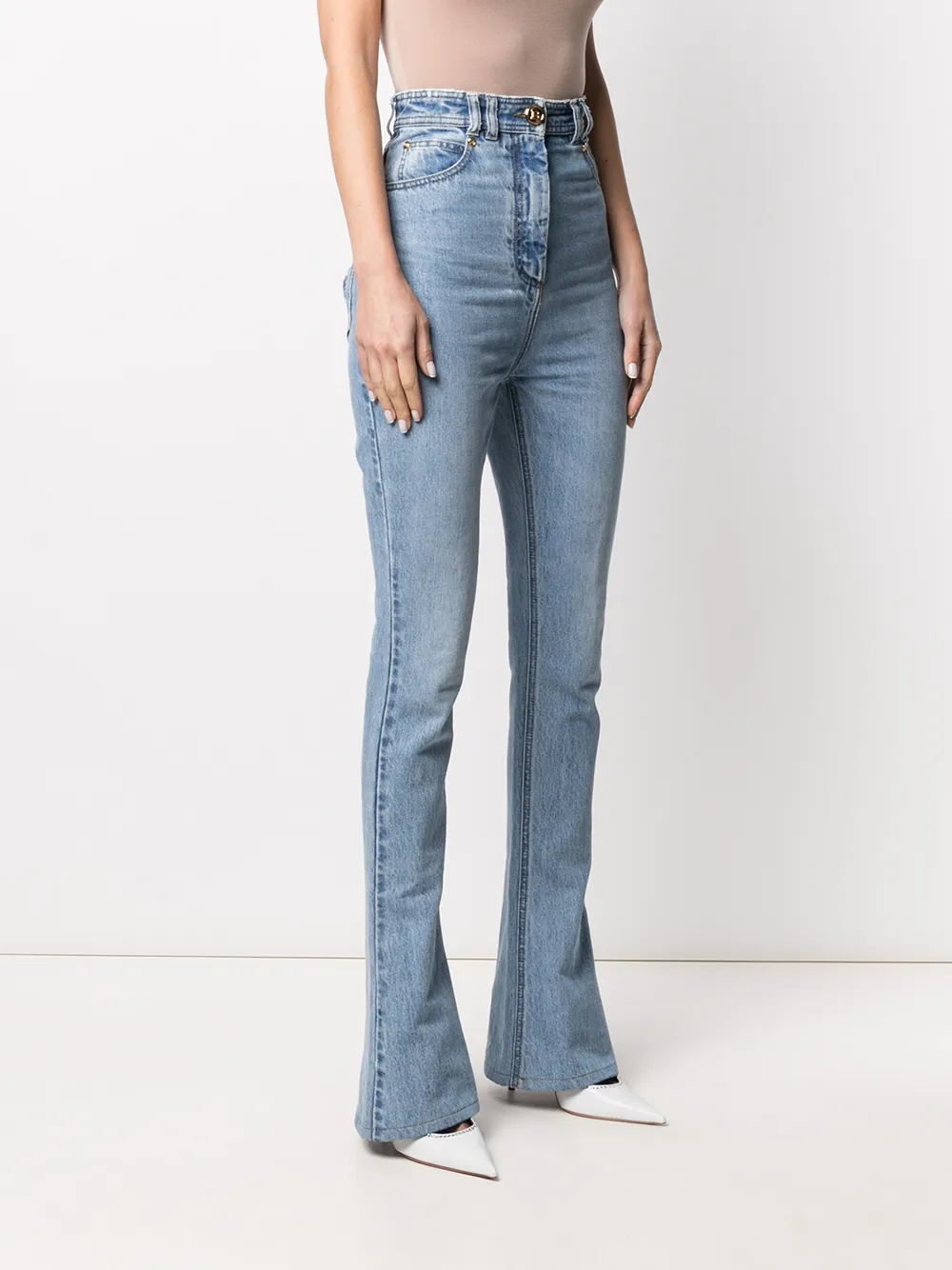 фото Balmain узкие джинсы bootcut