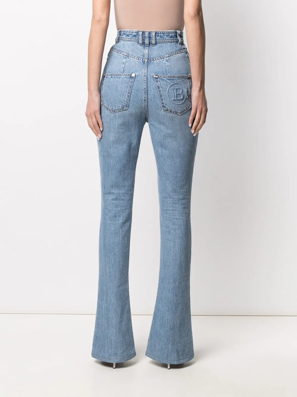 фото Balmain узкие джинсы bootcut