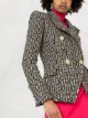 Balmain tweed monogram blazer