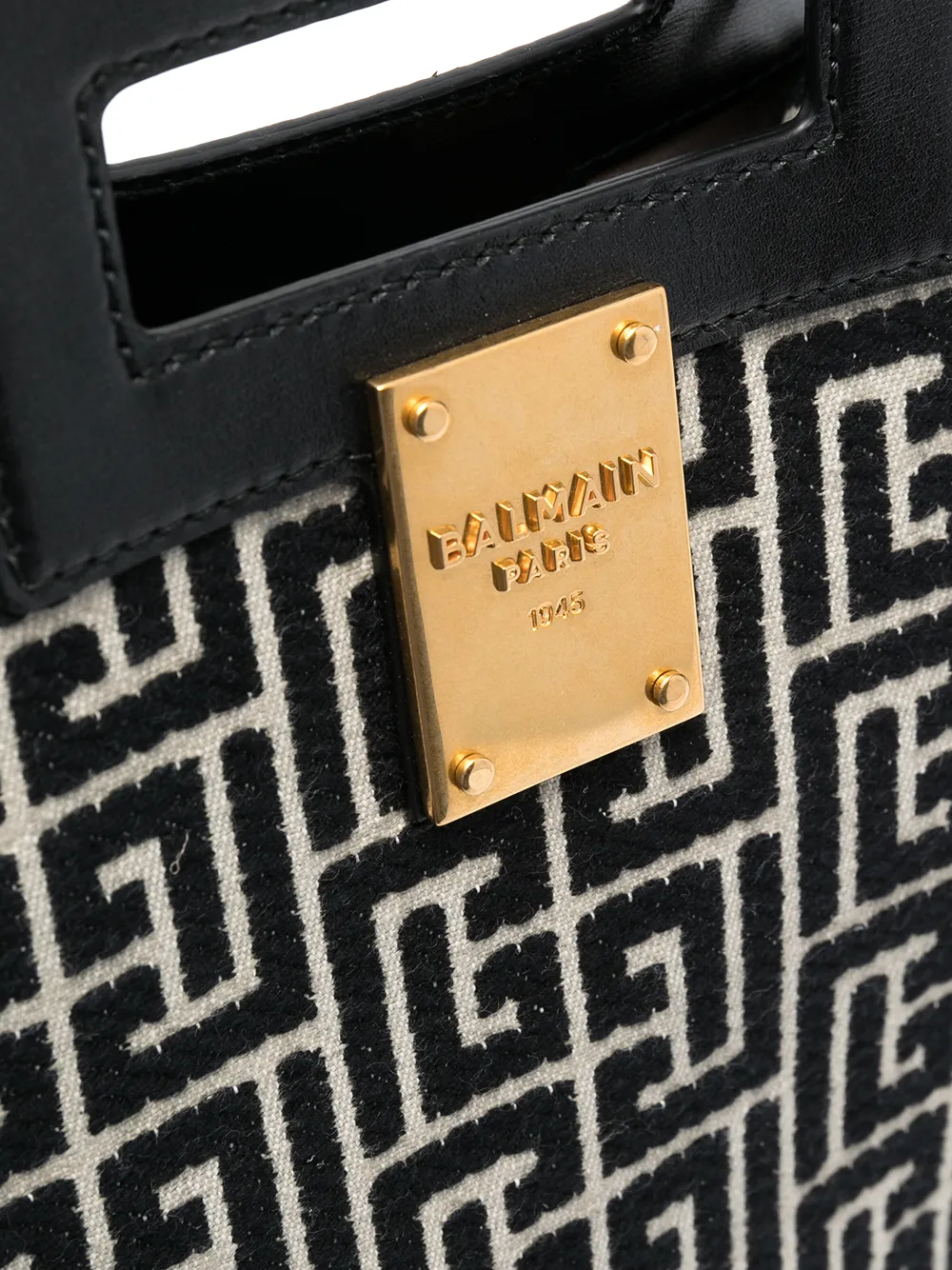 фото Balmain сумка-тоут с принтом