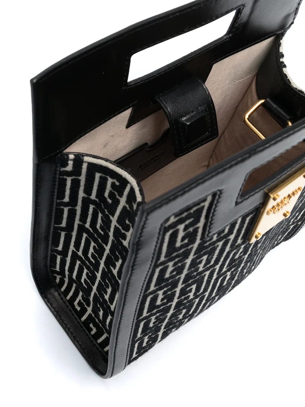 фото Balmain сумка-тоут с принтом