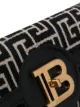 Balmain B-Buzz 23 monogram jacquard clutch bag