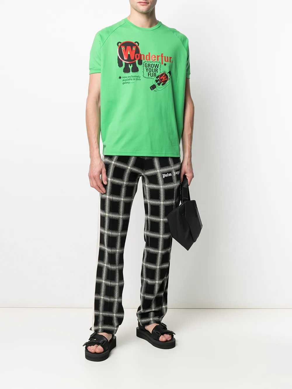 Walter Van Beirendonck Pre-Owned T-shirt met print - Groen