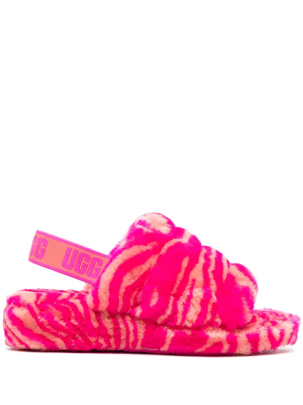 ugg slippers zebra print