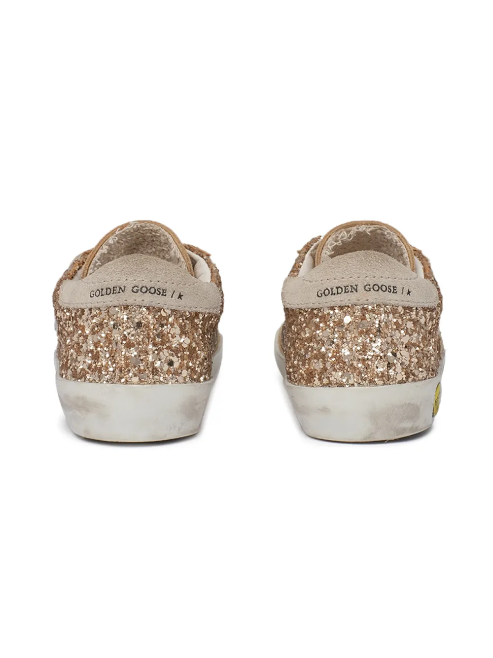 фото Golden goose kids кеды old school на липучках