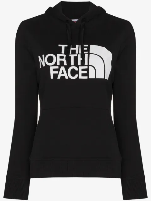 The North Face logo-print drawstring hoodie
