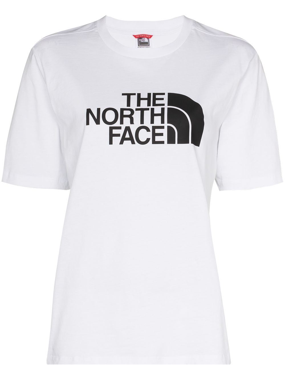 THE NORTH FACE LOGO-PRINT CREW-NECK T-SHIRT
