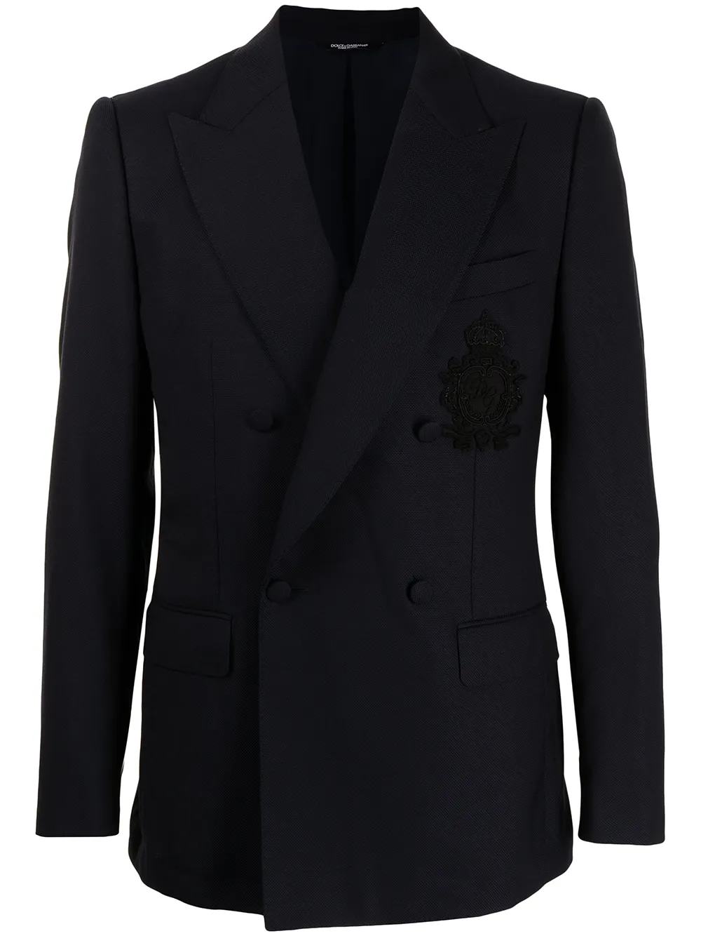 

Dolce & Gabbana blazer con doble botonadura - Azul