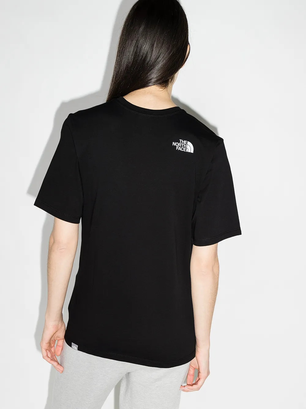 фото The north face футболка с короткими рукавами и логотипом