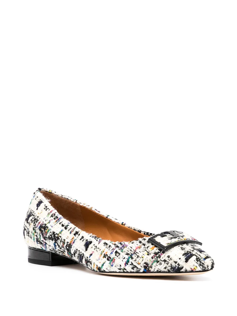 фото Tory burch твидовые балетки gigi