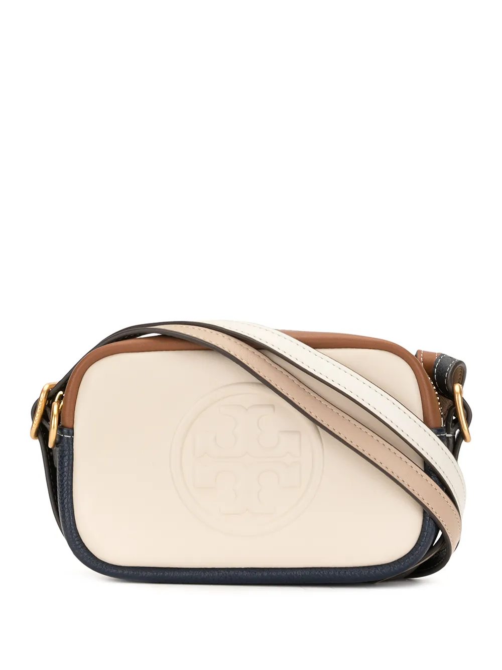 фото Tory burch сумка на плечо с тисненым логотипом