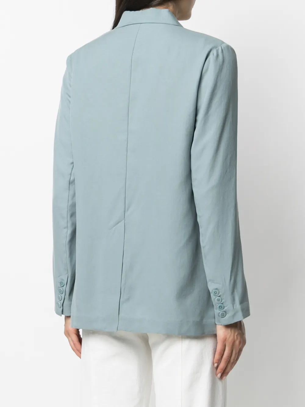 Remain Birger Christensen Single-breasted Tailored Blazer In Blue