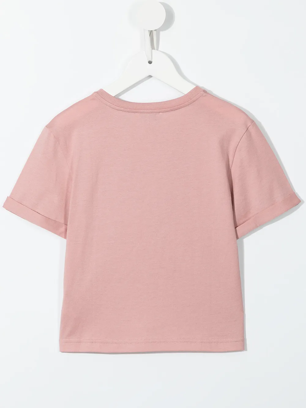 фото Dolce & gabbana kids футболка с нашивкой-логотипом