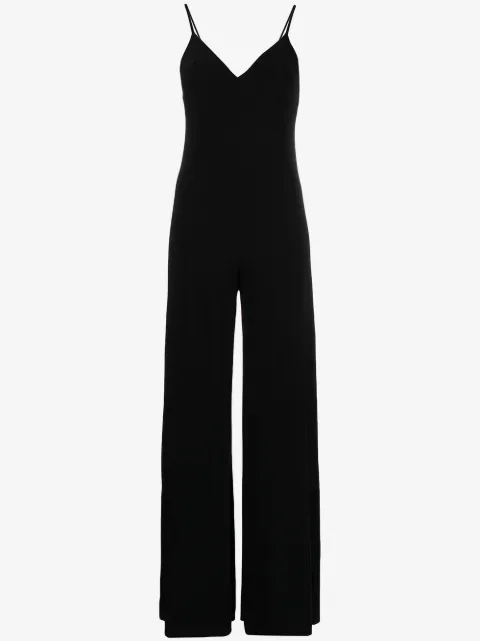 Norma Kamali plunging V-neck jumpsuit