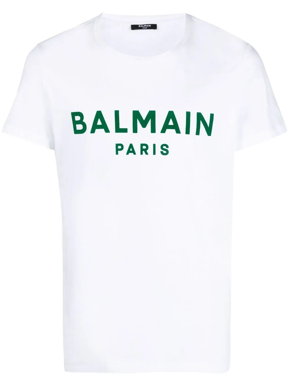 фото Balmain футболка с фактурным логотипом