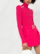 Balmain B belted mini skirt