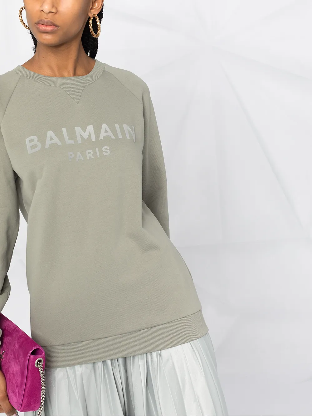 фото Balmain толстовка с логотипом