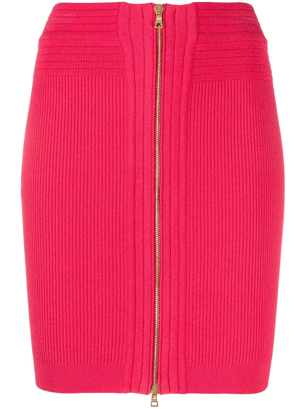 фото Balmain юбка мини с завышенной талией