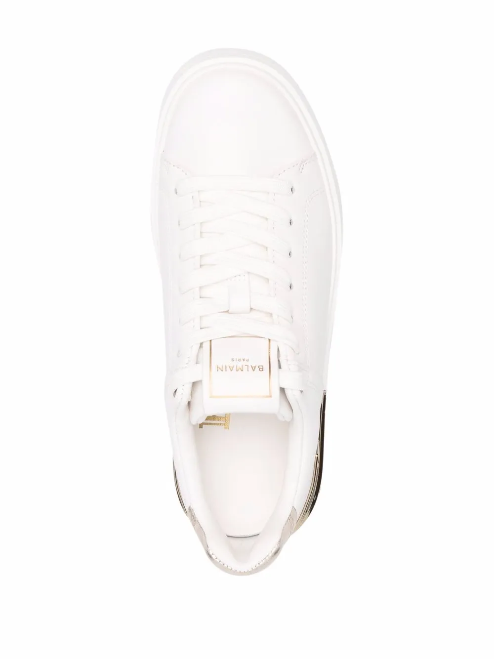 фото Balmain кроссовки b-court на шнуровке