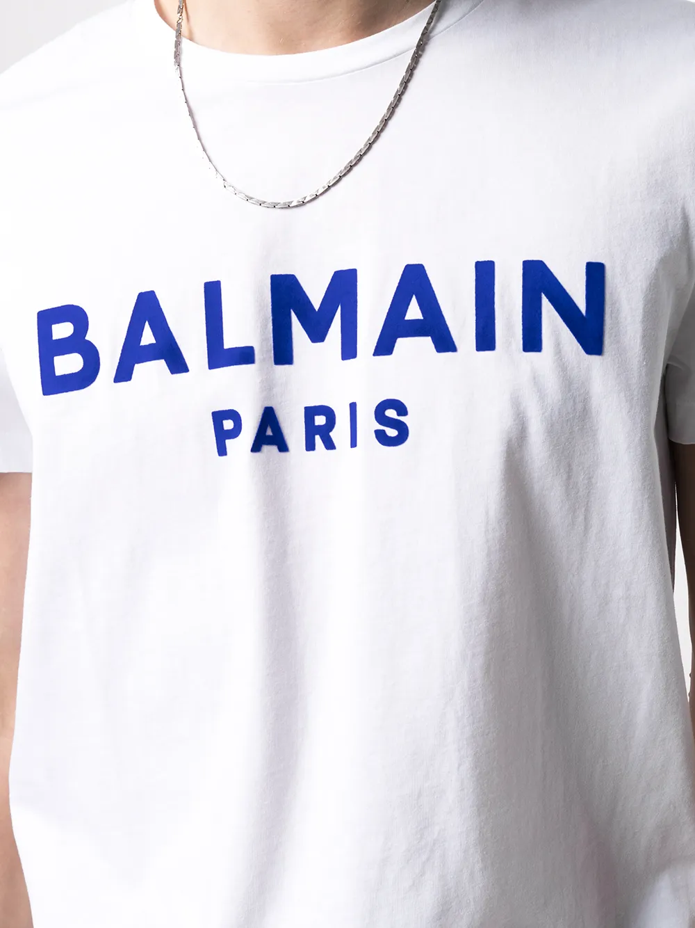 фото Balmain футболка с логотипом