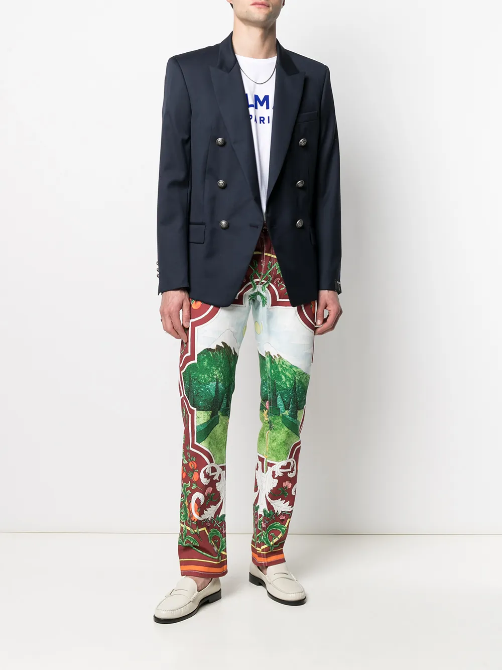 фото Balmain футболка с логотипом