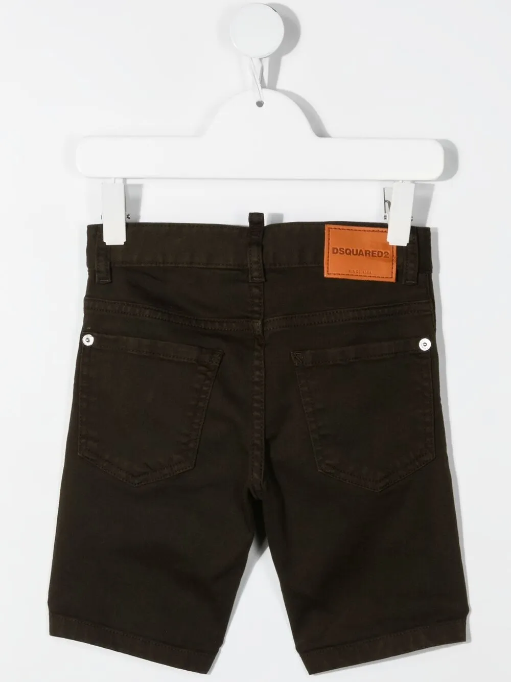 фото Dsquared2 kids шорты с нашивкой-логотипом