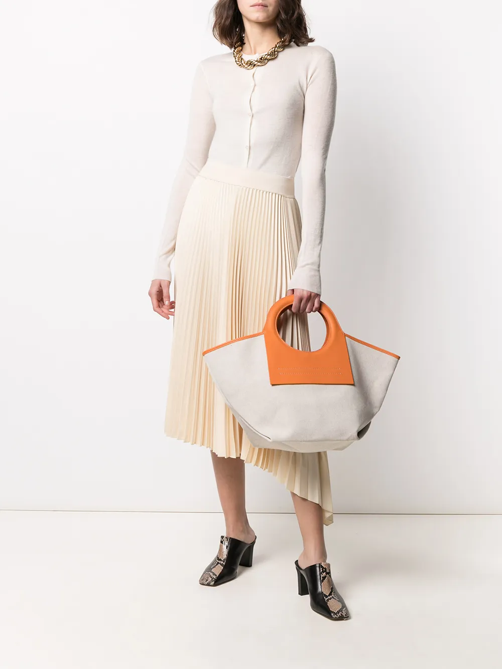 JOSEPH Kasjmier vest - Beige